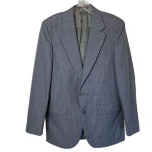 Stafford 2 Piece Pinstripe Suit Grey SZ 39R